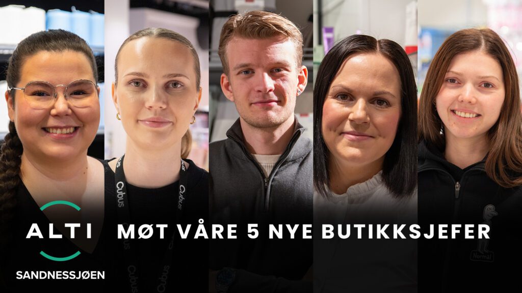 Møt våre nye butikksjefer